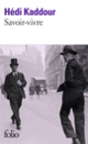 Couverture Savoir-vivre (Hédi Kaddour)