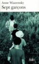 Couverture Sept garçons (Anne Wiazemsky)