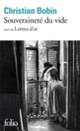 Couverture Souveraineté du vide / Lettres d'or (Christian Bobin)