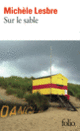 Couverture Sur le sable (Michèle Lesbre)