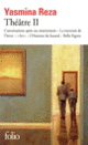 Couverture Théâtre II (Yasmina Reza)