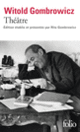 Couverture Théâtre (Witold Gombrowicz)