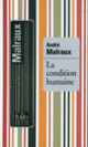 Couverture La condition humaine (André Malraux)