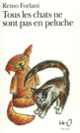 Couverture Tous les chats ne sont pas en peluche (Remo Forlani)