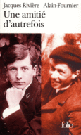 Couverture Une Amitié d'autrefois (,Jacques Rivière)