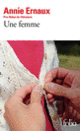 Couverture Une femme (Annie Ernaux)