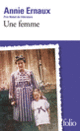 Couverture Une femme (Annie Ernaux)