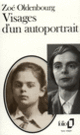 Couverture Visages d'un autoportrait (Zoé Oldenbourg)