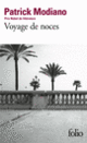 Couverture Voyage de noces (Patrick Modiano)