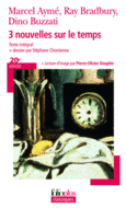 Couverture 3 nouvelles sur le temps (,Ray Bradbury,Dino Buzzati)
