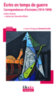 Couverture Écrire en temps de guerre ()