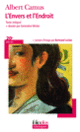 Couverture L'Envers et l'Endroit (Albert Camus)