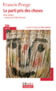 Couverture Le parti pris des choses (Francis Ponge)