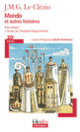 Couverture Mondo et autres histoires (J. M. G. Le Clézio)