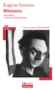 Couverture Rhinocéros (Eugène Ionesco)
