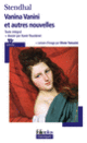 Couverture Vanina Vanini et autres nouvelles ( Stendhal)