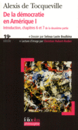 Couverture De la démocratie en Amérique I () Couverture De la démocratie en Amérique I ()