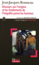Couverture Discours sur l'origine et les fondements de l'inégalité parmi les hommes (Jean-Jacques Rousseau)