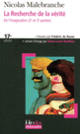 Couverture La Recherche de la vérité (Nicolas Malebranche)