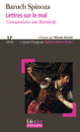 Couverture Lettres sur le mal ( Spinoza)