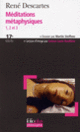 Couverture Méditations métaphysiques 1, 2 et 3 (René Descartes)