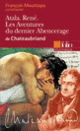 Couverture Atala – René – Les Aventures du dernier Abencerage, de Chateaubriand (Essai et dossier) (François Mouttapa)