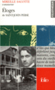 Couverture Éloges – La Gloire des Rois de Saint-John Perse (Essai et dossier) (Mireille Sacotte)