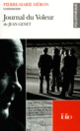 Couverture Journal du Voleur de Jean Genet (Essai et dossier) (Pierre-Marie Héron)