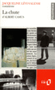 Couverture La Chute d'Albert Camus (Essai et dossier) (Jacqueline Lévi-Valensi)