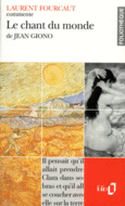 Couverture Le Chant du monde de Jean Giono (Essai et dossier) ()