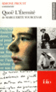 Couverture Quoi? L'Éternité de Marguerite Yourcenar (Essai et dossier) (Simone Proust)