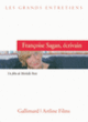 Couverture Françoise Sagan, écrivain (Michelle Porte,Françoise Sagan)