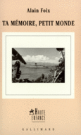 Couverture Ta mémoire, petit monde ()