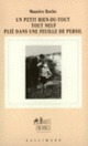 Couverture Un petit rien-du-tout tout neuf plié dans une feuille de persil (Édouard Glissant,Maurice Roche)