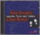 Couverture Saint-Exupéry raconte «Terre des hommes» à Jean Renoir (Antoine de Saint-Exupéry)