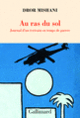 Couverture Au ras du sol (Dror Mishani)