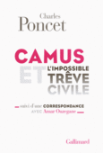 Couverture Camus et l'impossible Trêve civile/Correspondance avec Amar Ouzegane ()