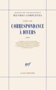 Couverture Correspondance à divers ()