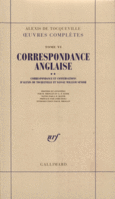 Couverture Correspondance anglaise ()