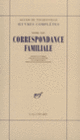 Couverture Correspondance familiale (Alexis de Tocqueville)
