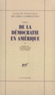 Couverture De la démocratie en Amérique (Alexis de Tocqueville)