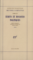 Couverture Écrits et discours politiques ()