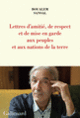 Couverture Lettre d'amitié, de respect et de mise en garde aux peuples et aux nations de la terre (Boualem Sansal)