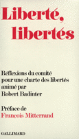 Couverture Liberté, libertés ()