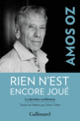 Couverture Rien n'est encore joué (Amos Oz)