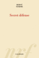 Couverture Secret défense (Hervé Temime)