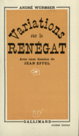Couverture Variations sur le renégat ()