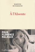 Couverture À l'Absente ()