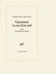 Couverture Giacometti La rue d'un seul/Visite fantôme de l'atelier (Tahar Ben Jelloun)