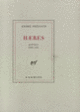Couverture Hæres (André Frénaud)